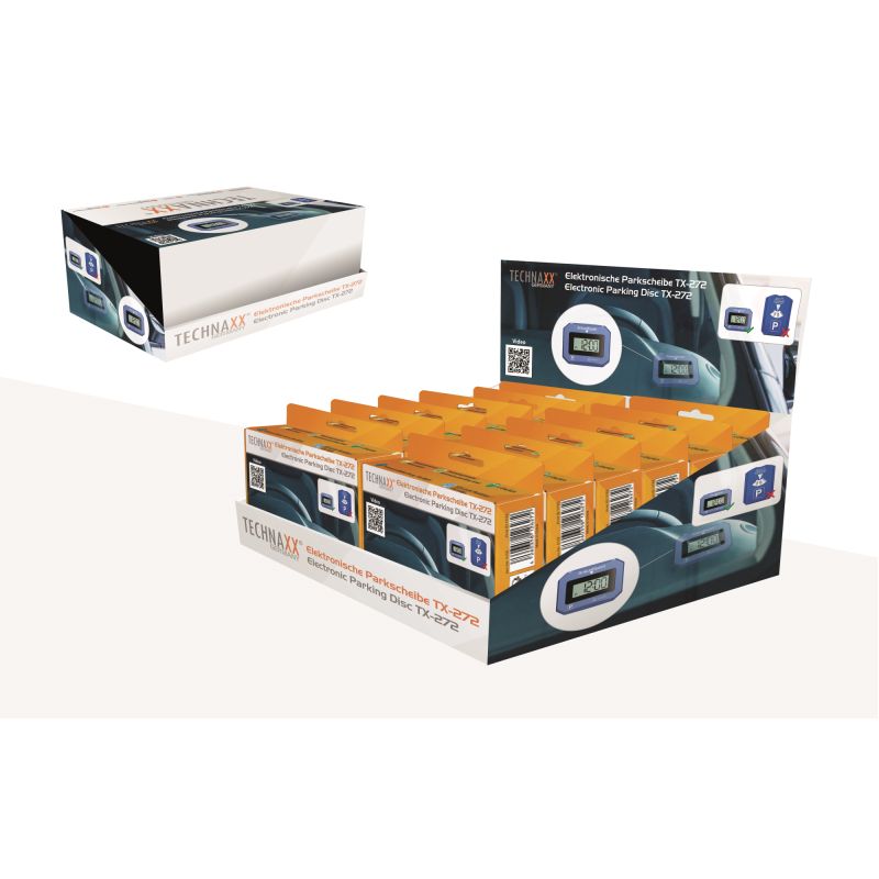 Elektronisk p-skive – Smart og Automatisk Parkeringshjælp - TX-272