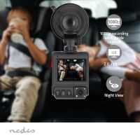 Dash Cam 4K Ultra HD med Dual Kamera, GPS og Nattesyn