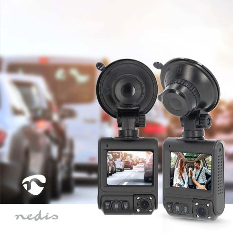 Dash Cam 4K Ultra HD med Dual Kamera, GPS og Nattesyn