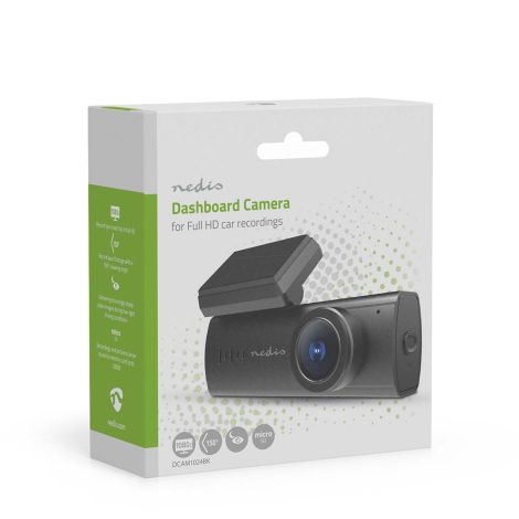 Dash Cam 1080p HD, 150° vidvinkel
