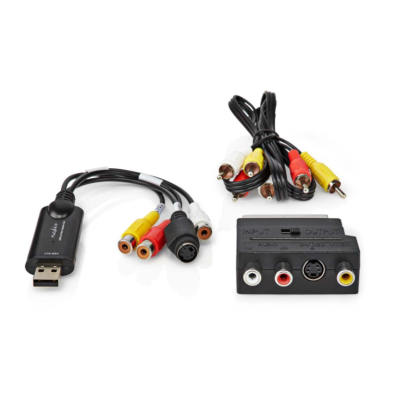 Digitaliser dine videoer – Video Grabber USB 2.0  –  480p