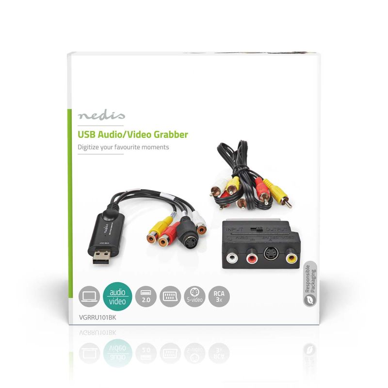 Digitaliser dine videoer - Video Grabber USB 2.0 – 480p