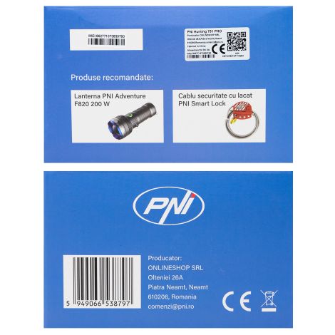 PNI Hunting 751 PRO - Camouflage Vildtkamera m. Solcelle