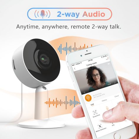 Arenti IN1Q indendørs Wi-Fi kamera QHD 4MP