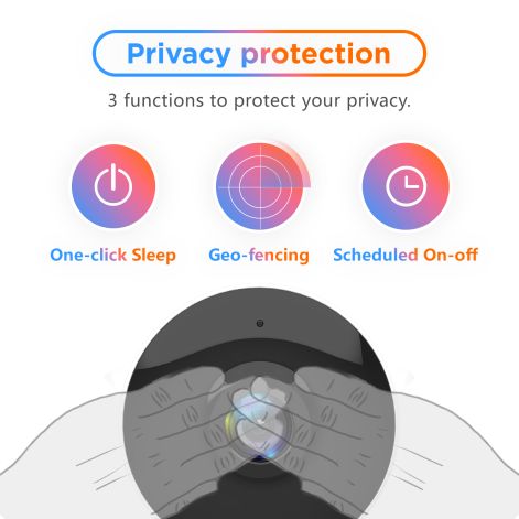 Arenti IN1Q indendørs Wi-Fi kamera QHD 4MP