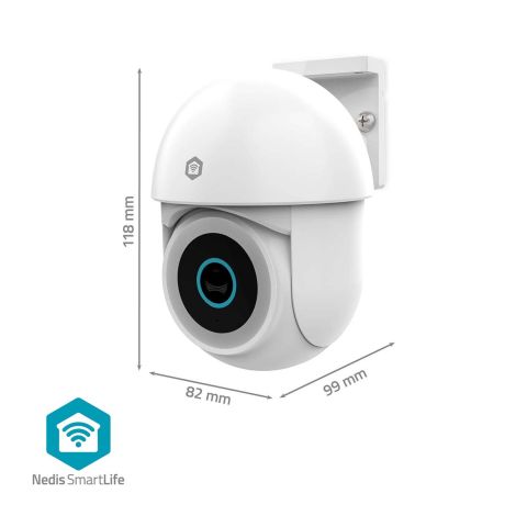 SmartLife udendørskamera med Wi-Fi og spotlight