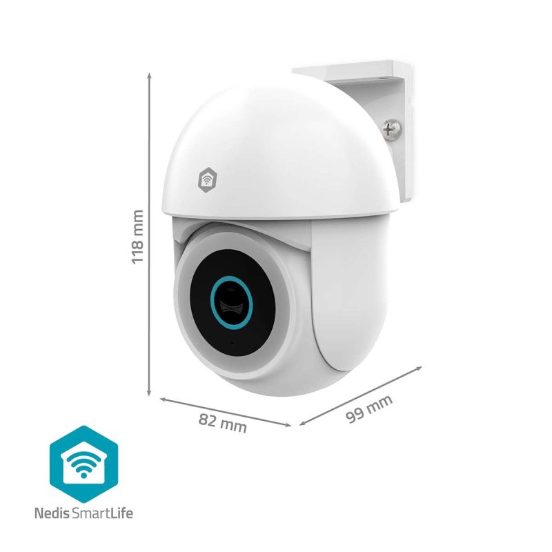 SmartLife udendørskamera med Wi-Fi og spotlight