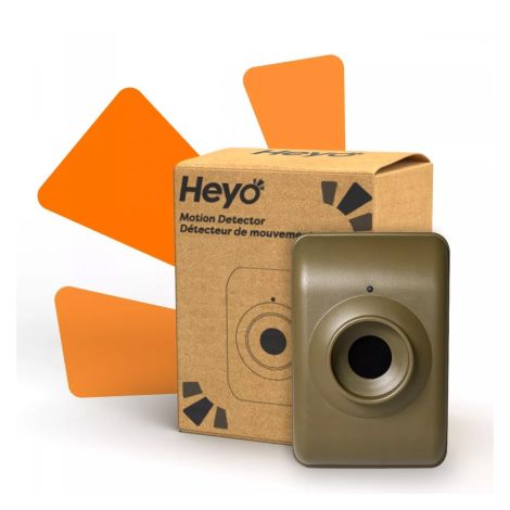 Heyo-alert trådløs udendørs PIR sensor 700 meters rækkevidde