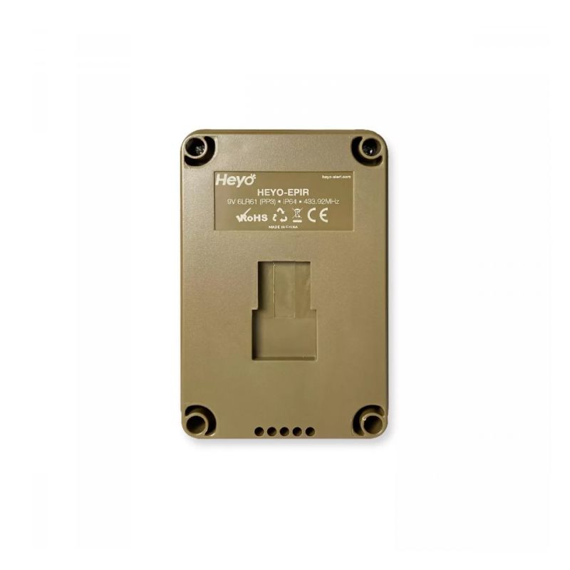 Heyo-alert trådløs udendørs PIR sensor 700 meters rækkevidde