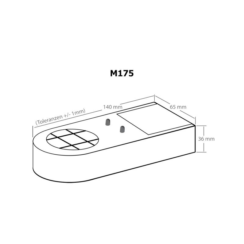 Ekstra ultralydshøjttaler til M175 - L020