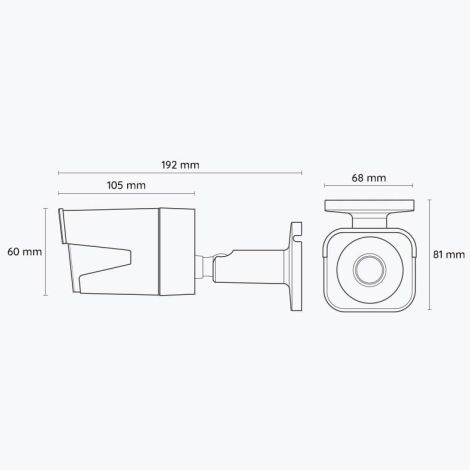 Reolink RLC-810A 4K PoE udendørs overvågningskamera sort
