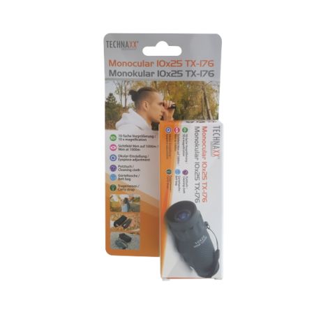 Kikkert med 10x zoom - Technaxx Monocular 10x25 TX-176