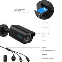 Reolink RLC-810A 4K PoE udendørs overvågningskamera sort