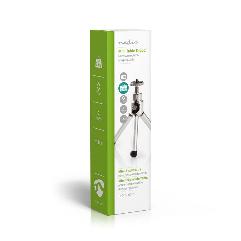 Stabilt stativ til actionkamera og små kameraer