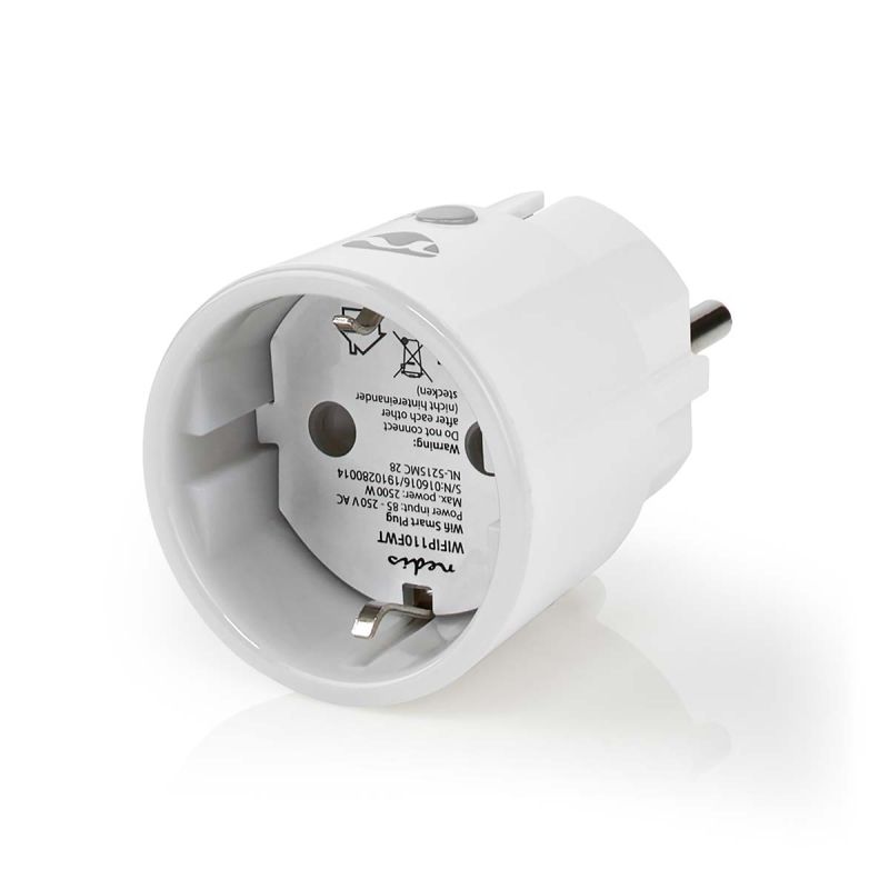 SmartLife Wi-Fi Smart plug med effektmåler - Nedis