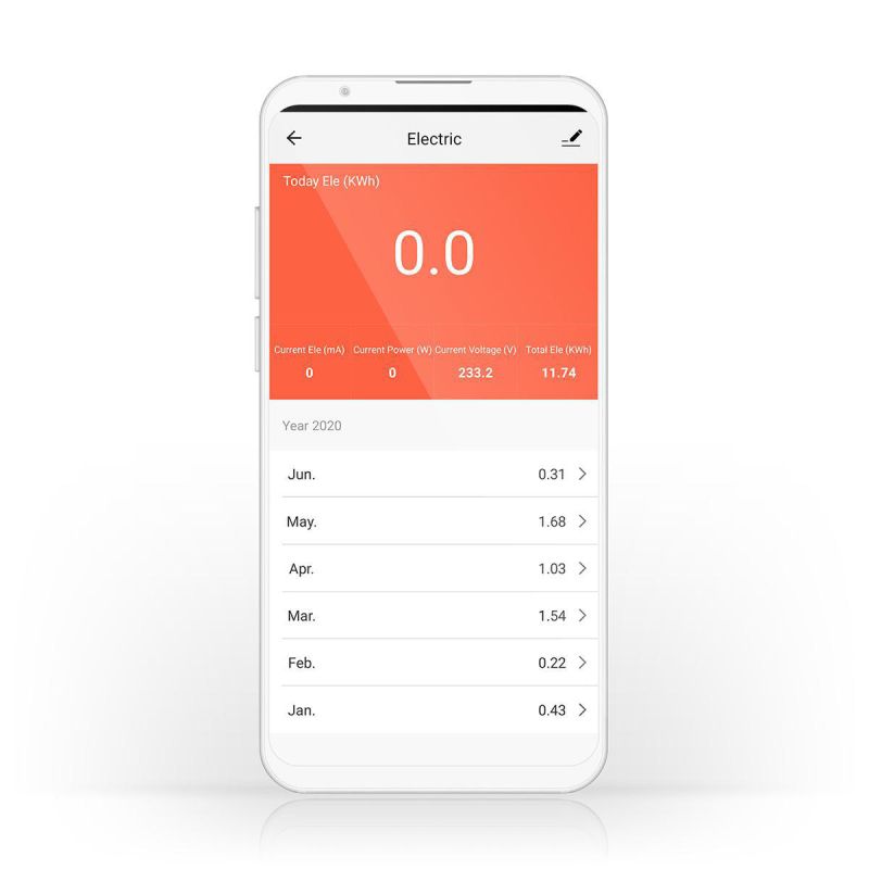 SmartLife Wi-Fi Smart plug med effektmåler - Nedis