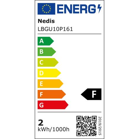 LED Spotpære - 1,9 watt, 145 lm, Varm Hvid, GU10