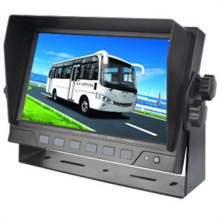 Professionel skærm til bakkamera 7"  2 kanaler