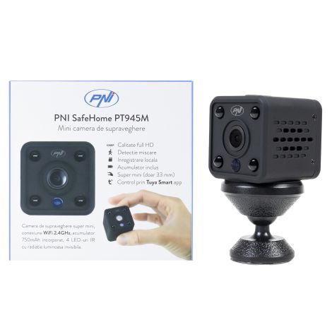 PNI SafeHome PT945M – 1080P WiFi Mini Overvågningskamera