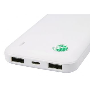 Powerbank 10.000 mAh – Bæredygtig og kompakt 