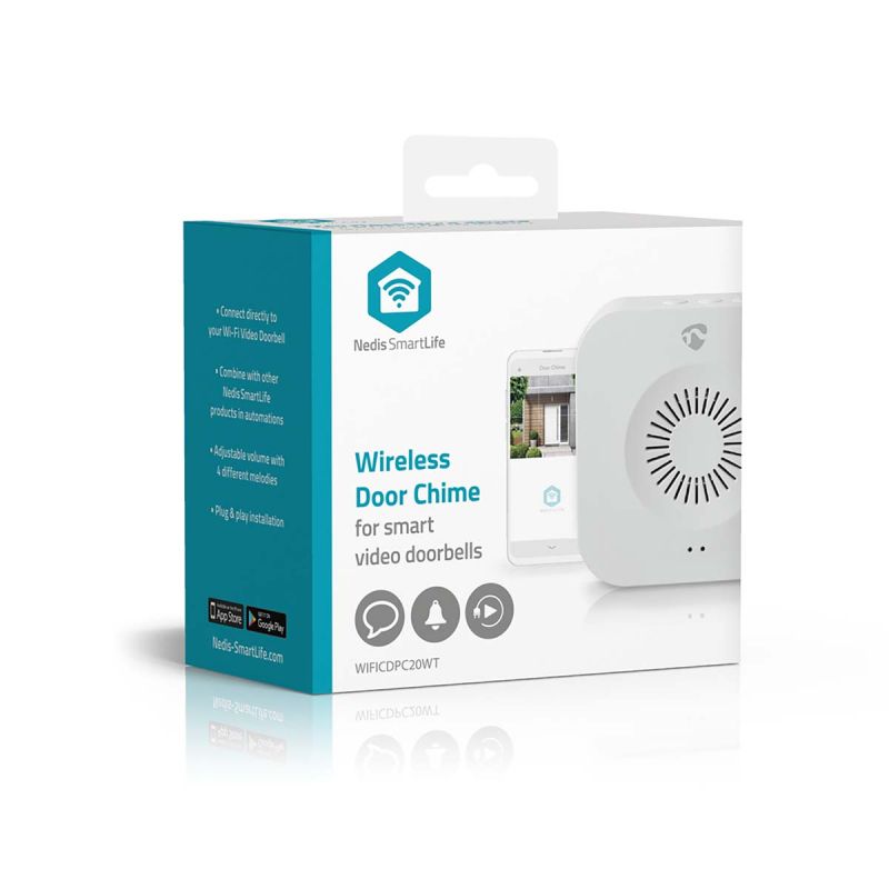 SmartLife Klokke – Trådløs ekstra dørklokke