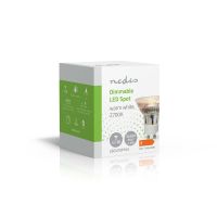 LED Pære GU10 – 4.5W, 345 lm, 2700K – Dæmpbar - Varm Hvid