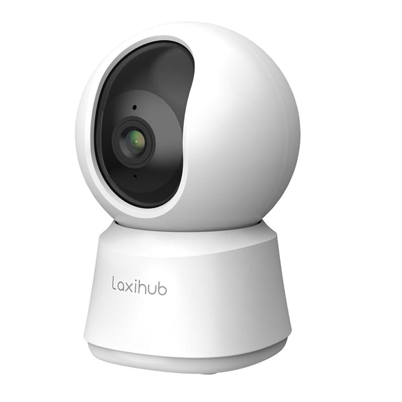 Laxihub P2Q Ultra HD 4MP Wi-fi indendørs kamera med pan og tilt