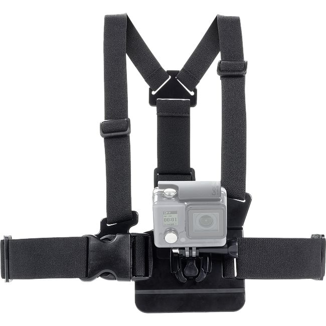 Speedlink brystsele til GoPro – Justerbar