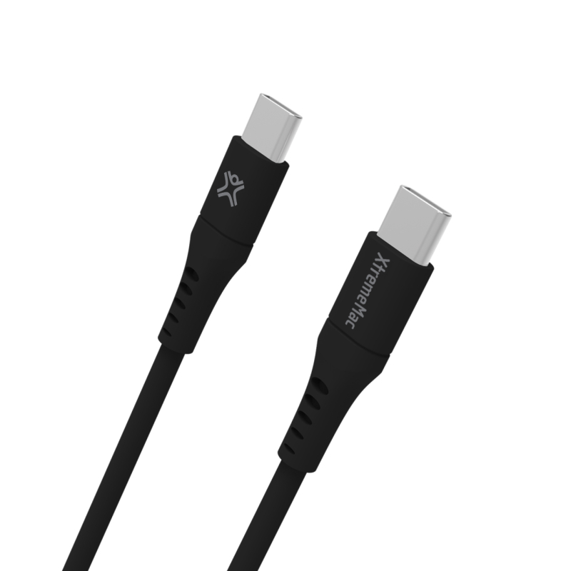 USB-C til USB-C Kabel  –  2,5 m, Sort