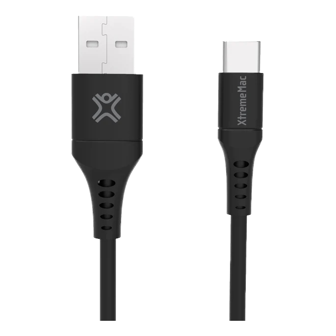 USB-A til USB-C – 2m, Sort