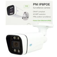 4K 8MP PoE overvågningskamera