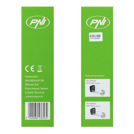 PNI House IP810 – 10-kanals 4K NVR med POE