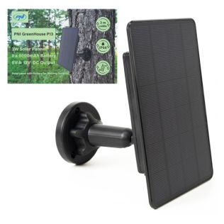 Solcellepanel PNI P13 – 6V/12V, 3W, 5200 mAh