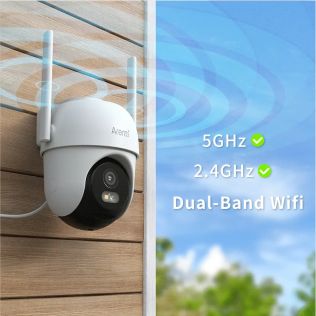 Laxihub OP1 Udendørs 4MP UHD Pan-Tilt og auto tracking