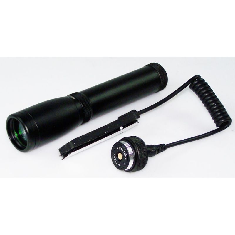 Grøn Laser Designator Lommelygte – Måludpegning op til 250 meter