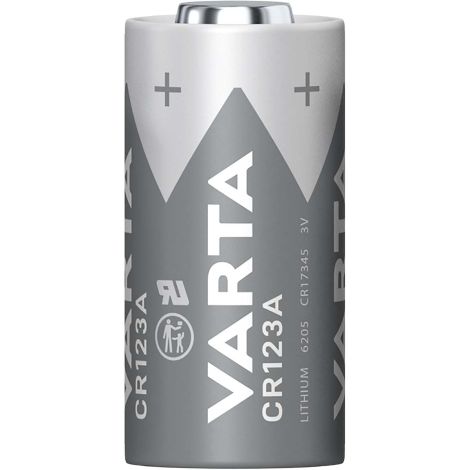 VARTA Lithium Batteri Cr123A 3 V 2-stk pakke