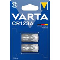 VARTA Lithium Batteri Cr123A 3 V 2-stk pakke