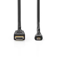 HDMI kabel med HDMI standard og HDMI micro 1,5 meter