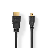 HDMI kabel med HDMI standard og HDMI micro 1,5 meter