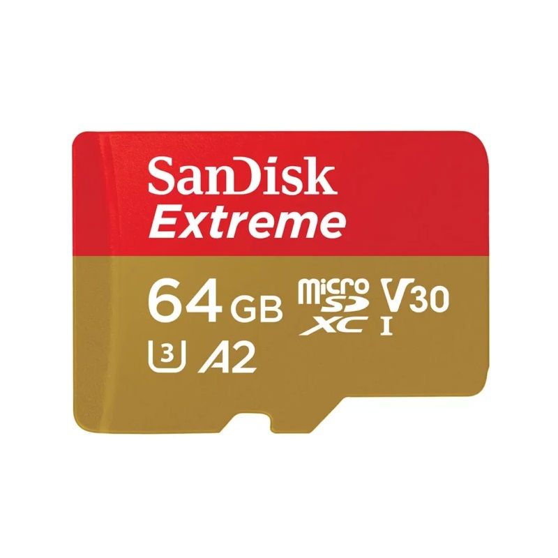 SanDisk Extreme micro-SD kort 64 GB UHS-I