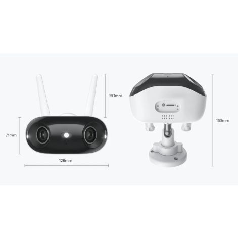 Reolink Elite Wi-Fi kamera med dobbeltlinse 180 grader