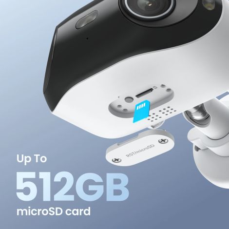 Reolink Elite Wi-Fi kamera med dobbeltlinse 180 grader