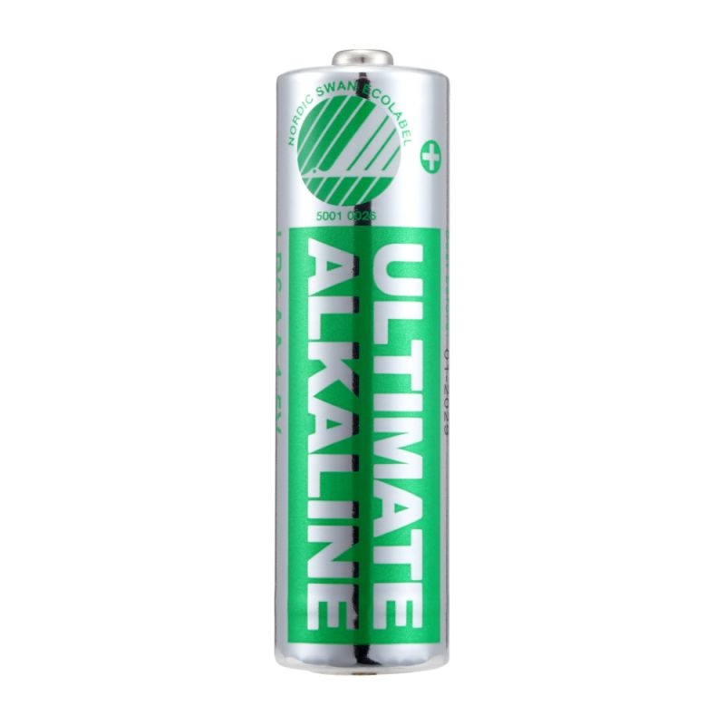 10 stk AA Ultimate Alkaline Batterier - Svanemærket