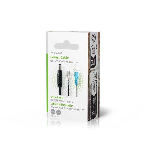 Strømkabel til vildtkamera 3,5 x 1,3 mm