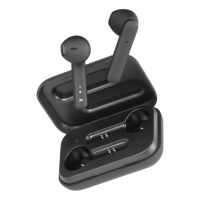 Trådløse høretelefoner med opladningsetui – sort