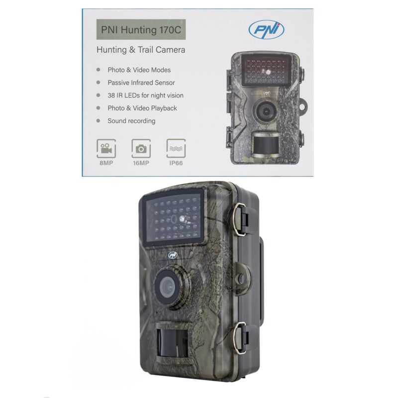 PNI Hunting 170C basis vildtkamera 4K & 20 MP