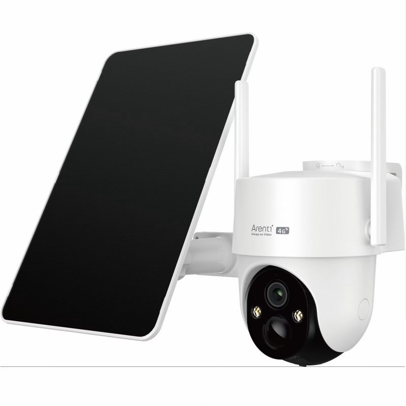 Arenti GO3G 4G trådløst kamera med batteri og solcelle