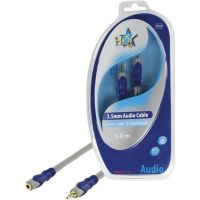 HQ stereo lydkabel 3,5 mm han til 3,5 mm hun – 5 m