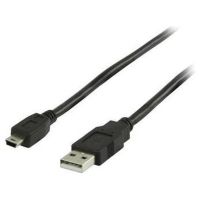 USB kabel - USB-A han/USB mini B han - 5 m