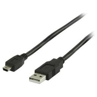 USB kabel - USB-A han/USB mini B han - 5 m